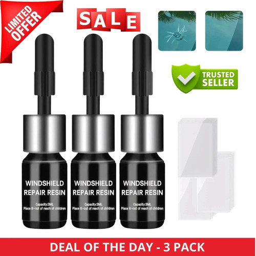 Windshield repair kit fix - windshield,