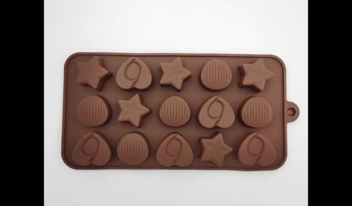 Silicone heart star - silicone,