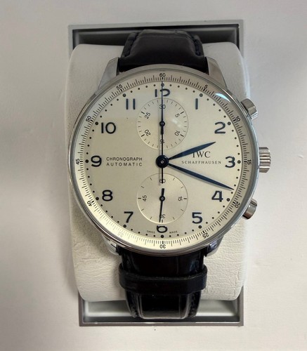 Iwc portugieser silver men - portugieser, men's