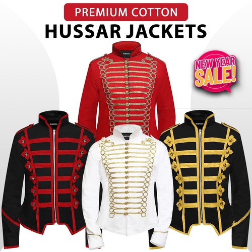 Mens hussar jacket - mens, clothing