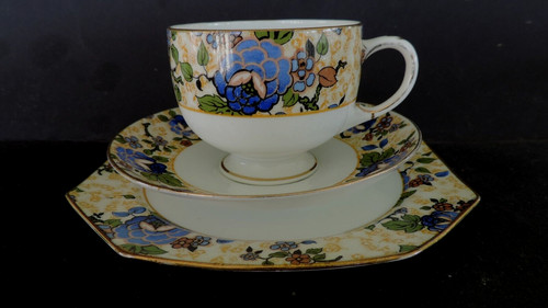 Art deco vintage china tea - vintage,