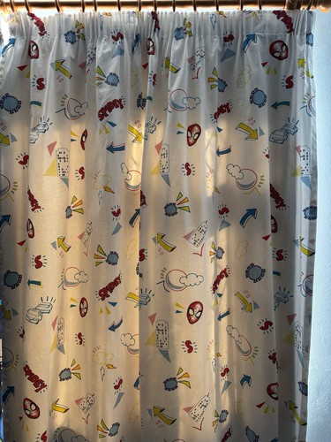 Spider man curtains - spider-man,
