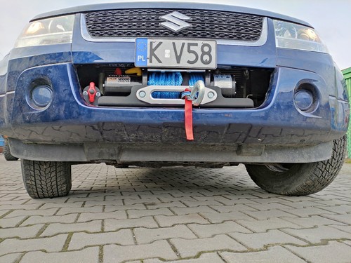 Winch mounting plate - winch,