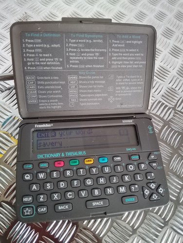 Franklin bookman electronic - bookman,