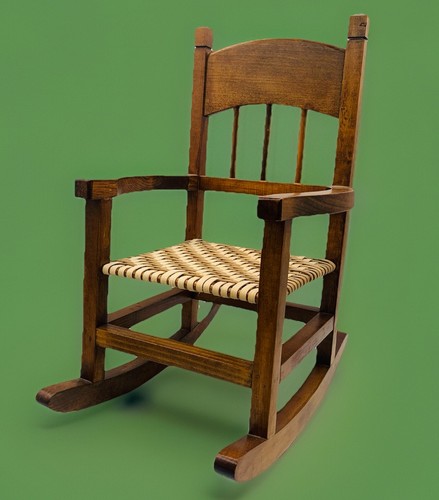 Vintage rocking chair - 17”,