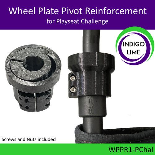 Playseat challenge wheel - wheel, plate