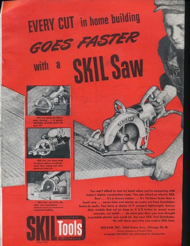 Magazine 1948 skil saw - -,