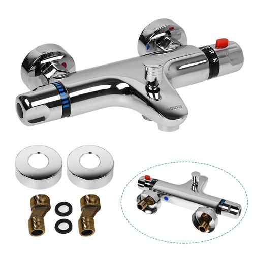 Chrome bathroom thermostatic - bathroom,