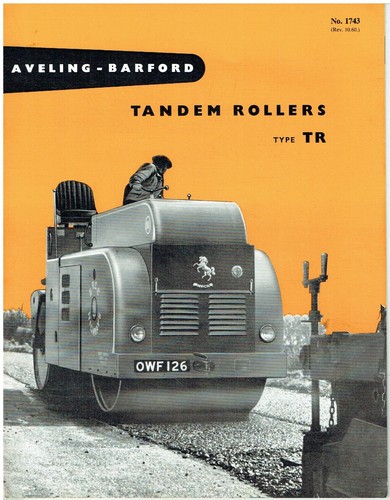 Aveling barford series - barford, tr