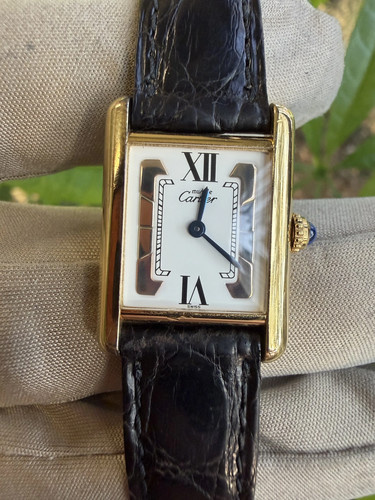 Cartier vintage tank vermeil - tank,