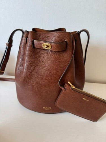 Mulberry abbey shoulder bucket - mulberry,