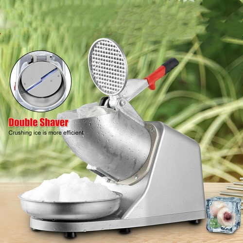 Double shaver elec ice crusher - shaver,