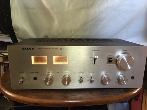 Sony ta11 amplifier working - sony,