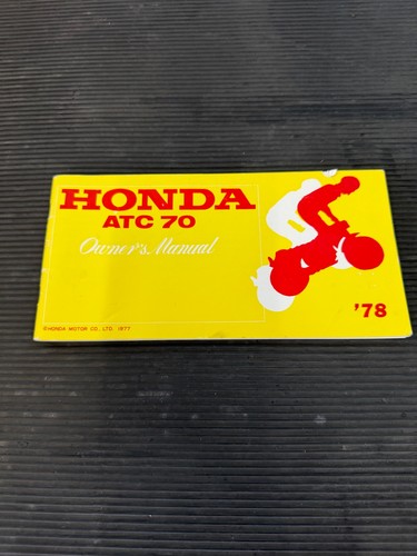 Genuine honda atc70 - honda, atc