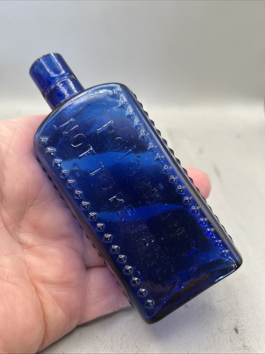 Nice victorian poison bottle - poison,