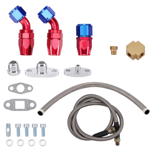 Turbo oil feed - turbo, return