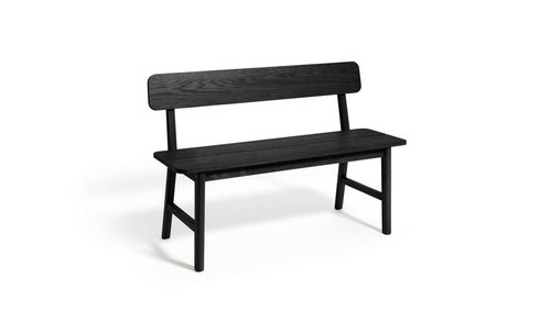 Nel wood veneer dining - wood, bench