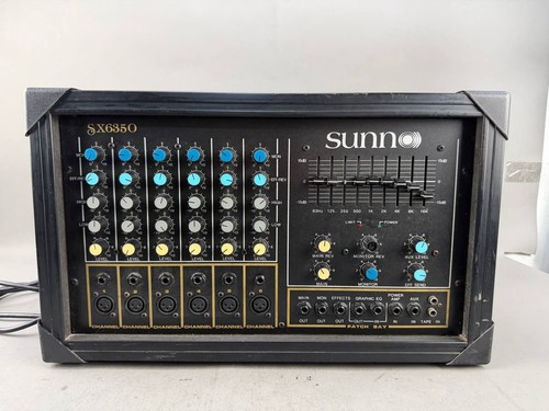 Vintage sunn sx6350 powered - sunn,