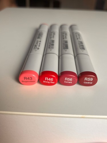 Copic sketch red deep garnet - copic,