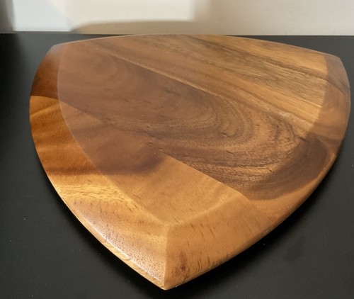 Wooden serving plate - serving,