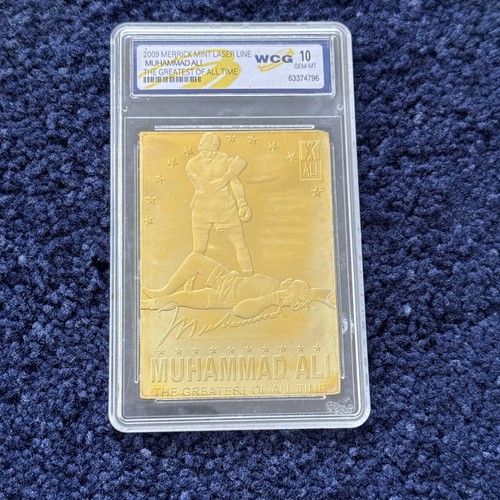 Muhammad ali gold card world - gold,