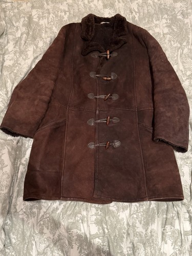 Men vintage sheepskin and - sheepskin,