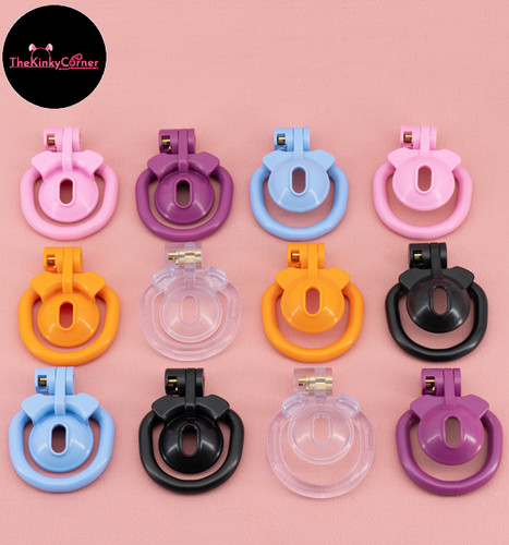 Abs resin sissy - chastity, cage