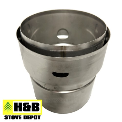 Vitreous flexi flue - 5", 6"
