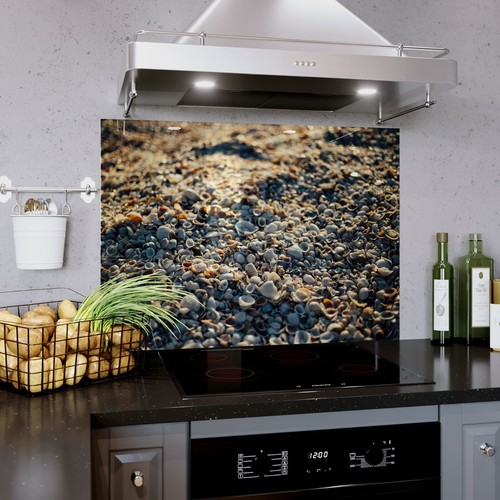 Glass splashback kitchen - glass,