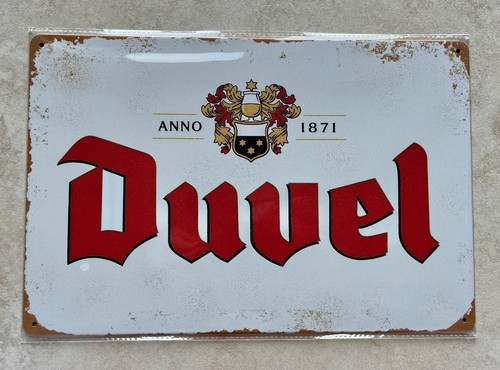 Duvel belgian beer metal - beer, sign