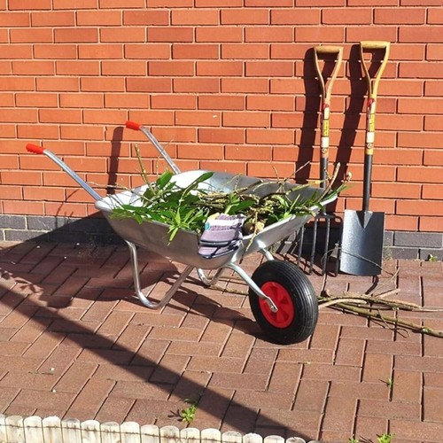 65l heavy duty wheelbarrow - 65l,