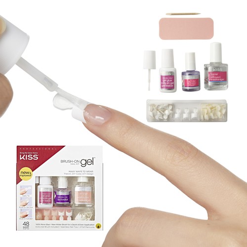 Kiss press nails brush - kiss,, nails,