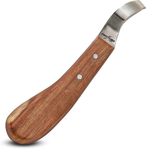 Brown hoof knife loop - knife, blade