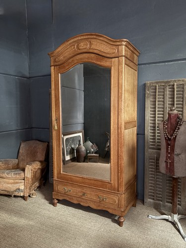 Antique armoire oak - armoire, /
