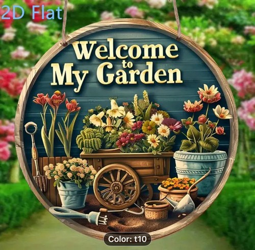 Flat rustic welcome to - to, my