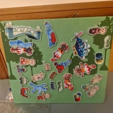 In The Night Garden Feltastic Fuzzy Felt Rare 2008 Storytelling iggle piggle 