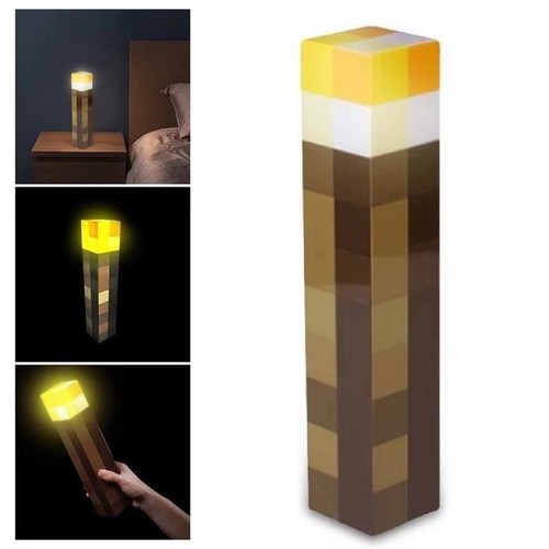 Minecraft game torch lamp - lamp, led