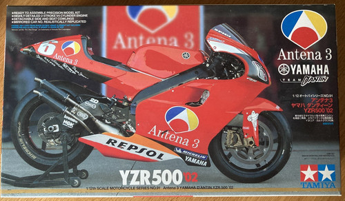 Tamiya yamaha yzr - yzr, 500