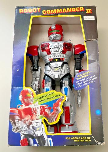 1990s zadak robot commander - commander, ii