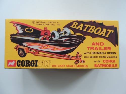Corgi 107 batboat and - corgi no,
