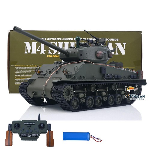 Rtr tank sherman - rtr, 1/16