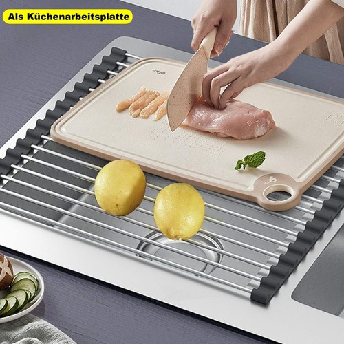 Dish drainer rack stainless - dish,