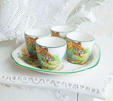 Vintage Ceramic Egg Cups x4