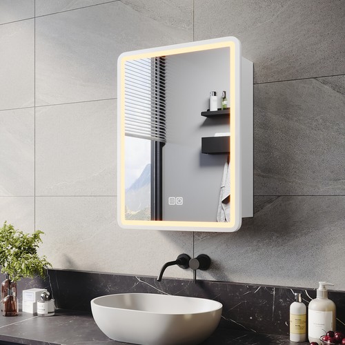 Led bathroom mirror cabinet - mirror,