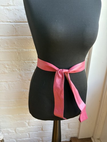 Vintage pink leather - , obi