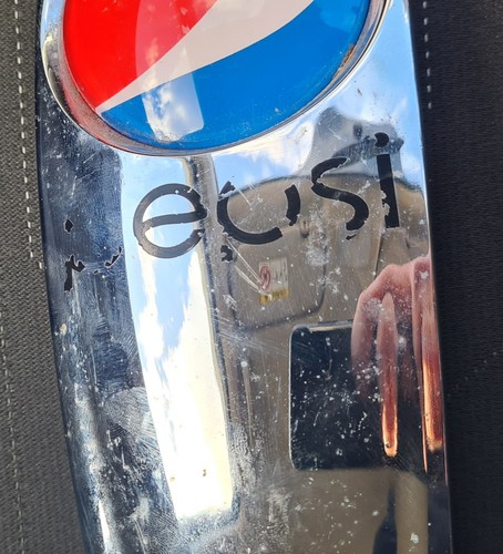 Pepsi britvic chrome bar - pepsi, pump
