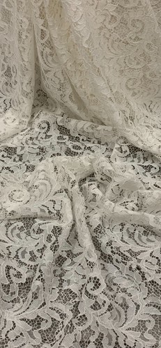 Ivory floral guipure - ivory,
