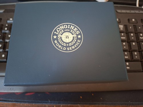 Longines service watch - service, box