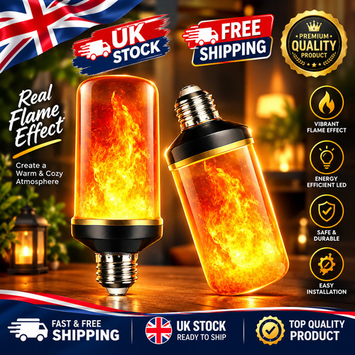 E27 led flicker flame - flicker, lamp