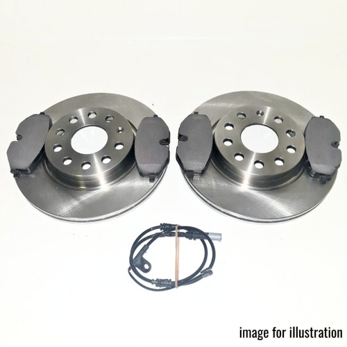 Front brake discs - front, pads